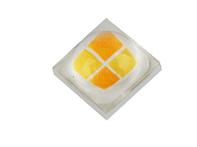 3535白光双色温陶瓷6V灯珠4W高显90户外照明led光源四维明光电图2