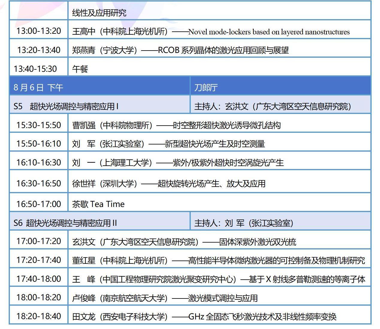 8月新疆-全国光与物质相互作用大会整体日程_09